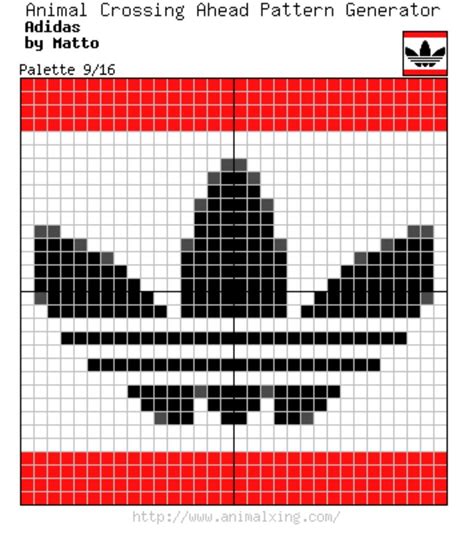 pixel art marque adidas